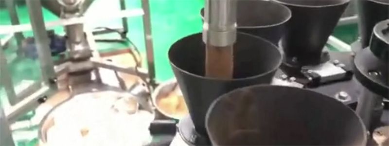 خط تعبئة وتغليف المساحيق والبودر